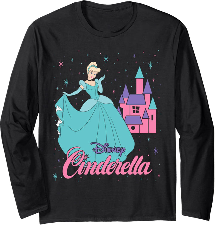 Disney Princess Cinderella Retro 90s Langarmshirt