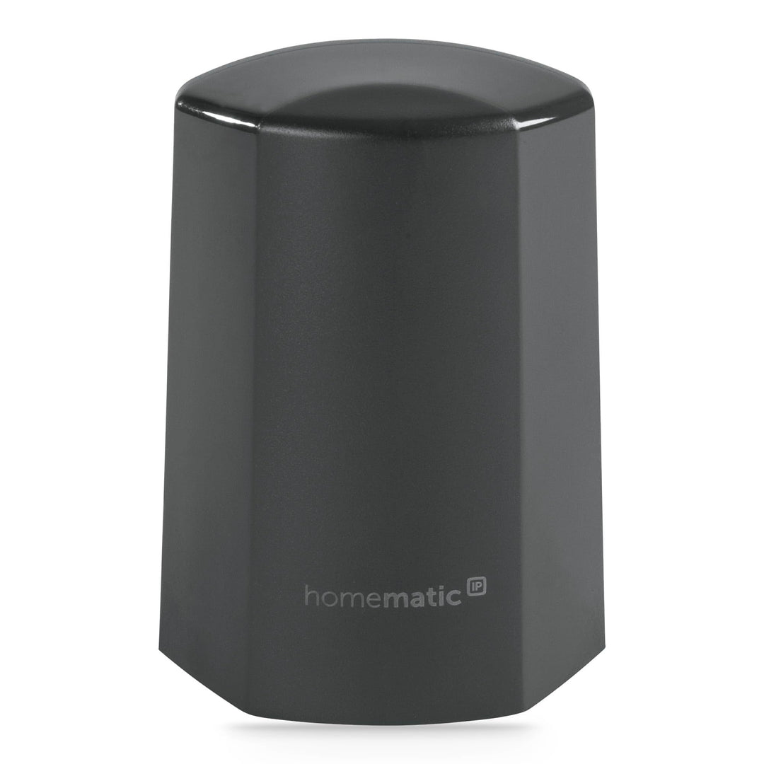 Homematic IP Smart Home Temperatur- und Luftfeuchtigkeitssensor – aussen, anthrazit, Zubehör für Ihr