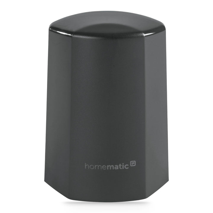 Homematic IP Smart Home Temperatur- und Luftfeuchtigkeitssensor – aussen, anthrazit, Zubehör für Ihr