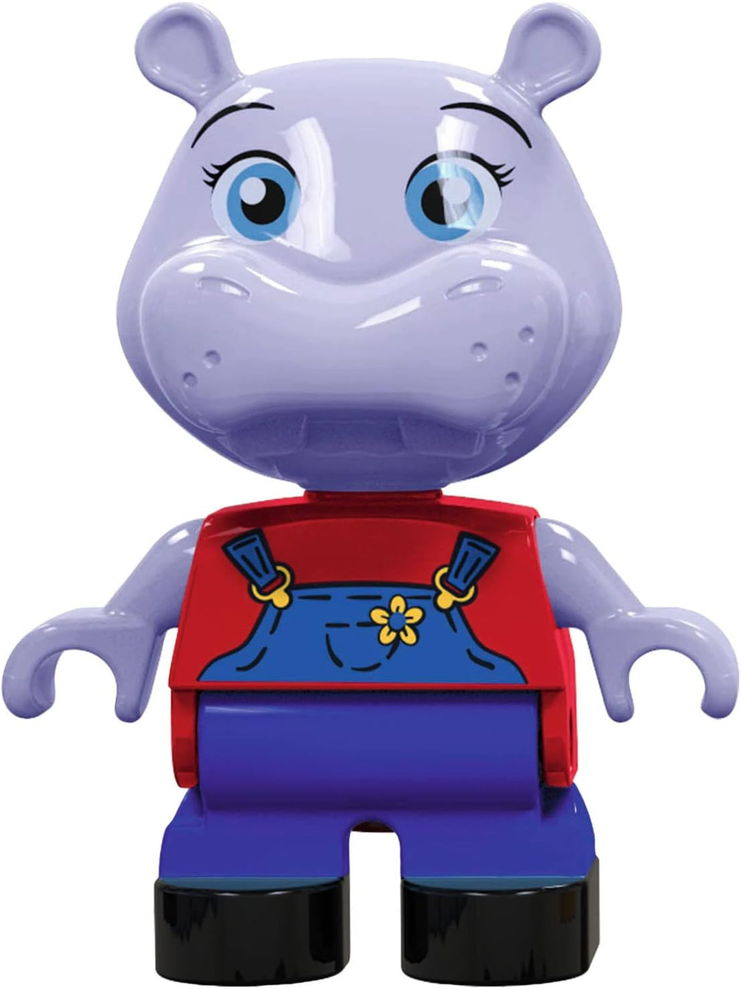 AquaPlay - Start Set - Wasserbahn für wenig Platz mit 21 Teilen inklusive 1 Hippo Wilma, Amphibienau