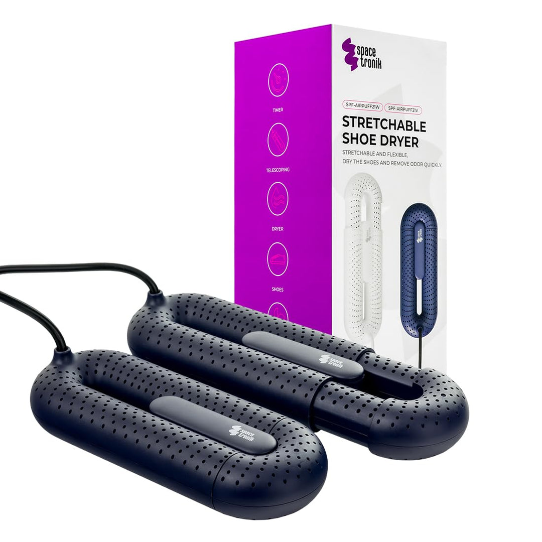Spacetronik Schuhtrockner Elektrisch, Schuh Trockner Antibakteriell mit 3 Modi Timer &amp; Auto Ausschal