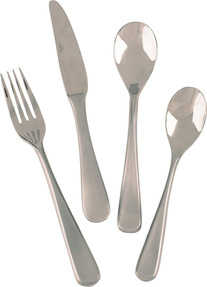 Mikasa C000371 Besteckset, Edelstahl, 16-teilig