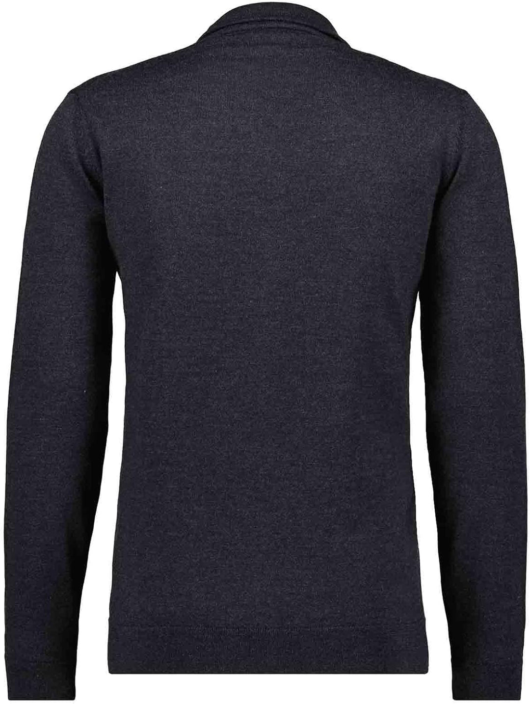 RAGMAN Herren Merino Strickjacke S Asphalt-018, S Asphalt-018