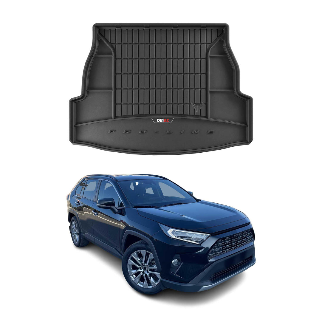 OMAC Gummi Kofferraumwanne kompatibel mit Toyota RAV4 2018-2025 Obere TPE Laderaumwanne Toyota RAV4