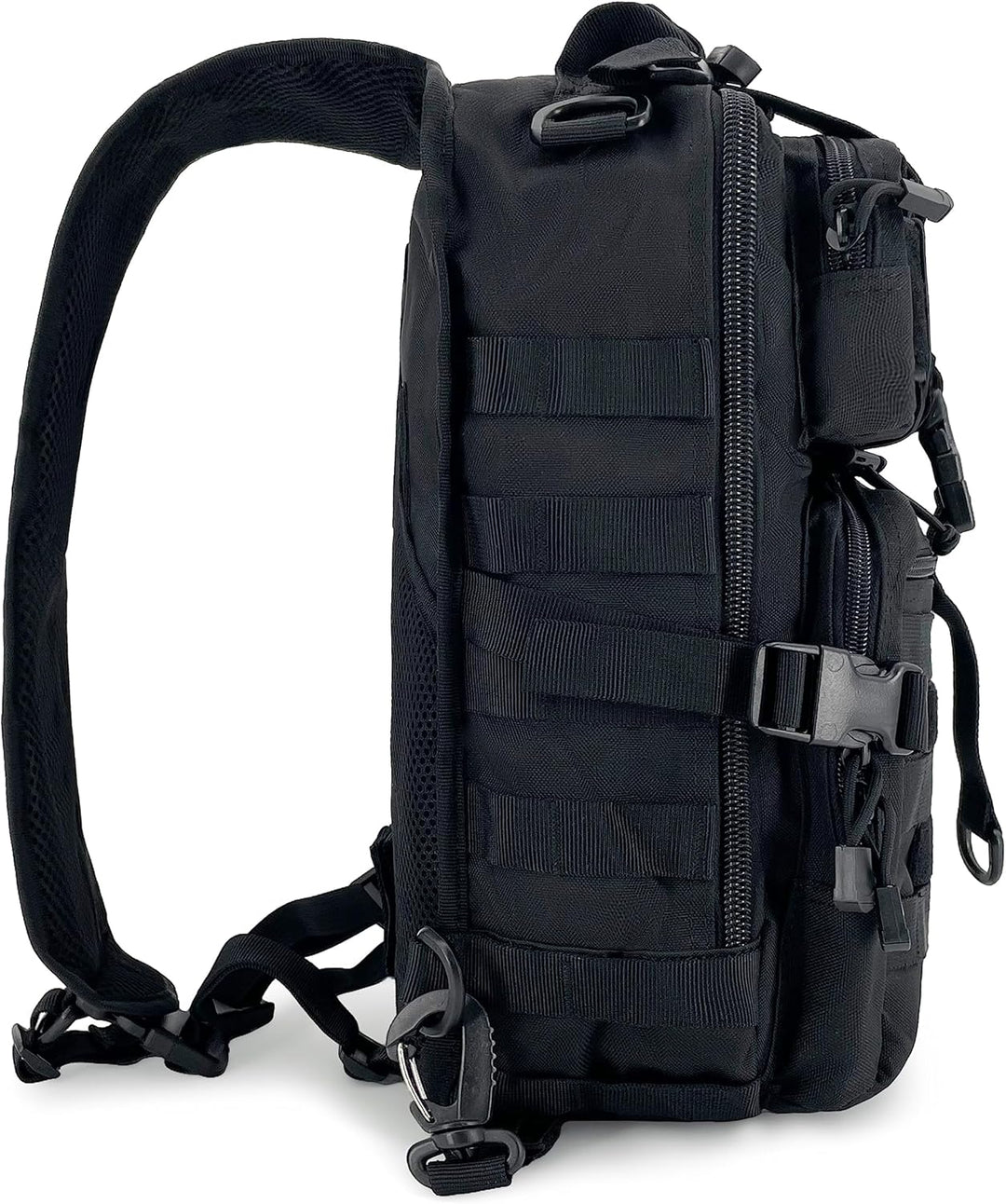 Alephnull Taktische Brusttasche Molle Wandern Daypack Sling Tasche Crossbody-Umhängetasche für Outdo