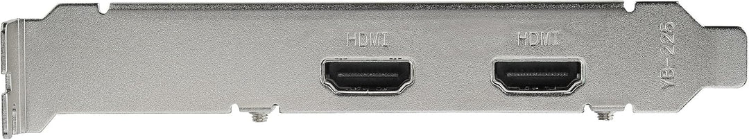 StarTech.com PCIe HDMI Capture Card - 4K 60Hz PCI Express HDMI 2.0 Schnittstellenkarte mit HDR10 - P