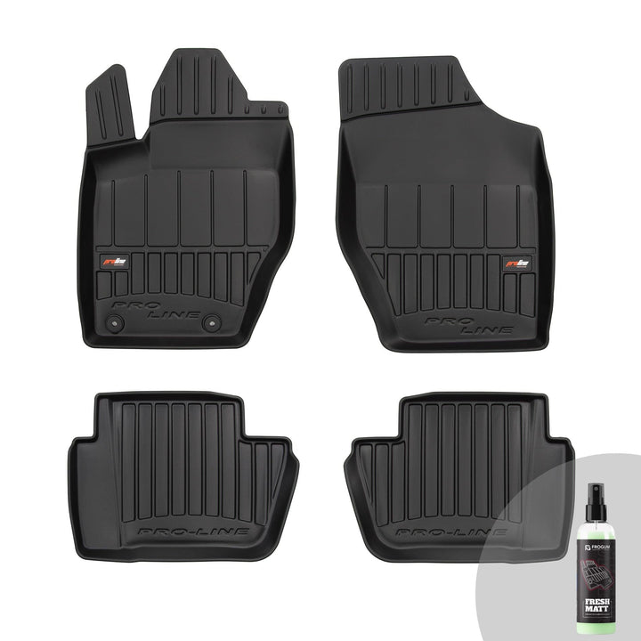 FROGUM ProLine 3D Gummimatten Exklusiven Auto Fussmatten Autofussmatten für Peugeot 307 2001-2008 |