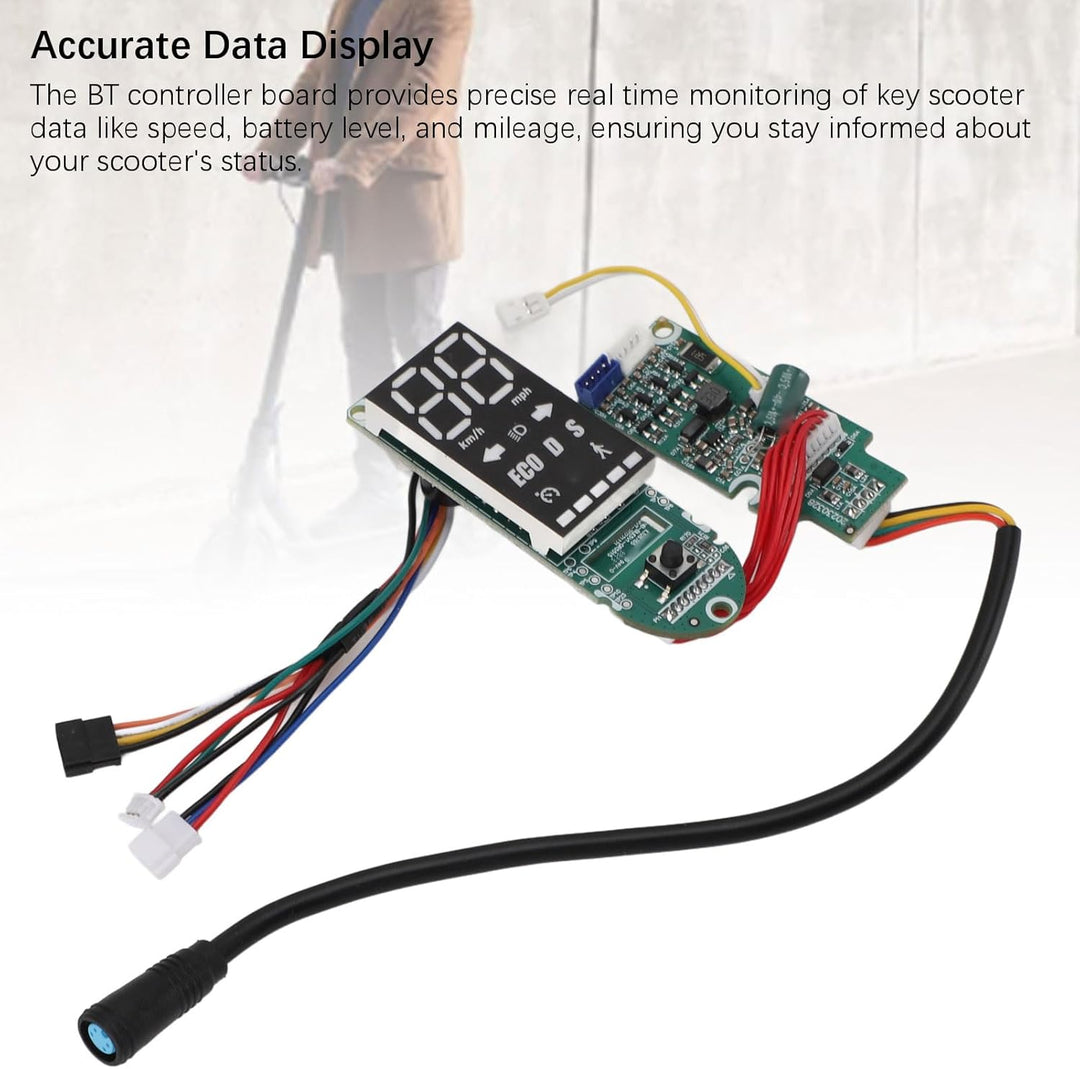 Elektroroller Dashboard für Ninebot Max G2 Series, E-Scooter Armaturenbrett PCB E-Roller Bluetooth D
