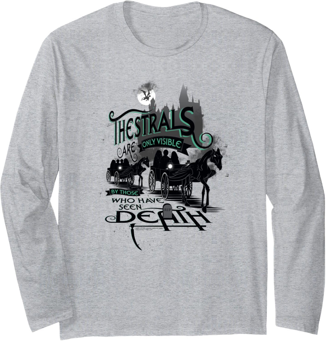 Harry Potter Thestrals Visible to Those Who Have Seen Death Langarmshirt