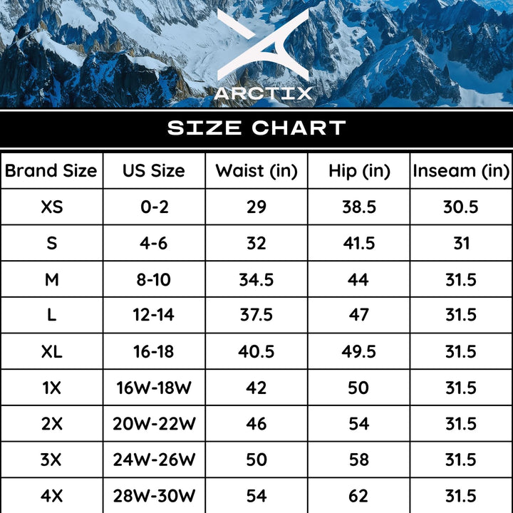 Arctix Isolierte Schneehose für Damen XS Stahl, XS Stahl