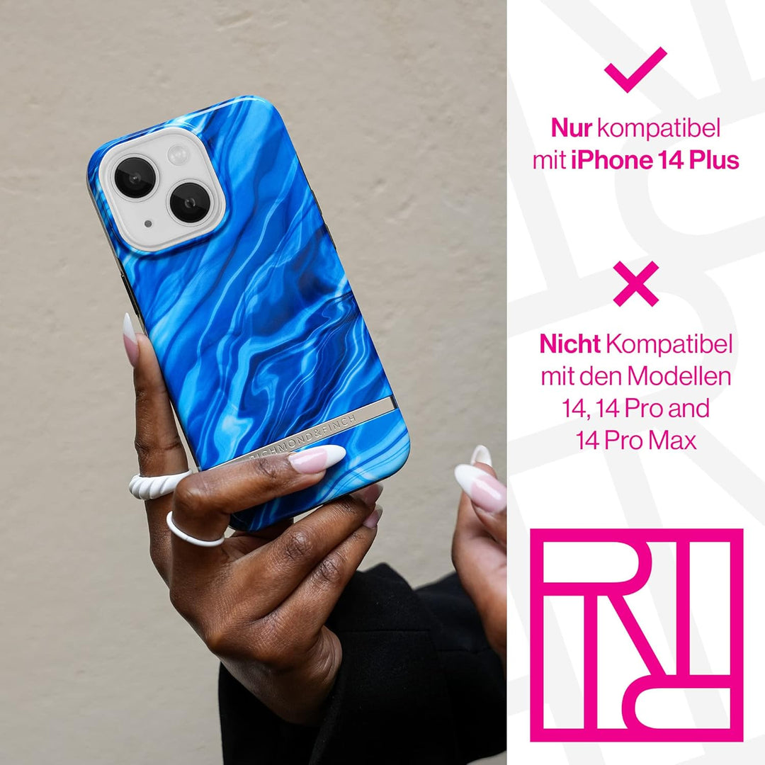 RICHMOND & FINCH Hülle Entworfen für iPhone 14 Plus | Kompatibel mit kabellosem Laden | Fallschutz d