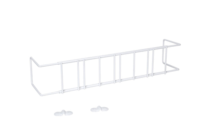 Sauvic Weisse Fensterhalterung, ausziehbar von 70 bis 100 cm