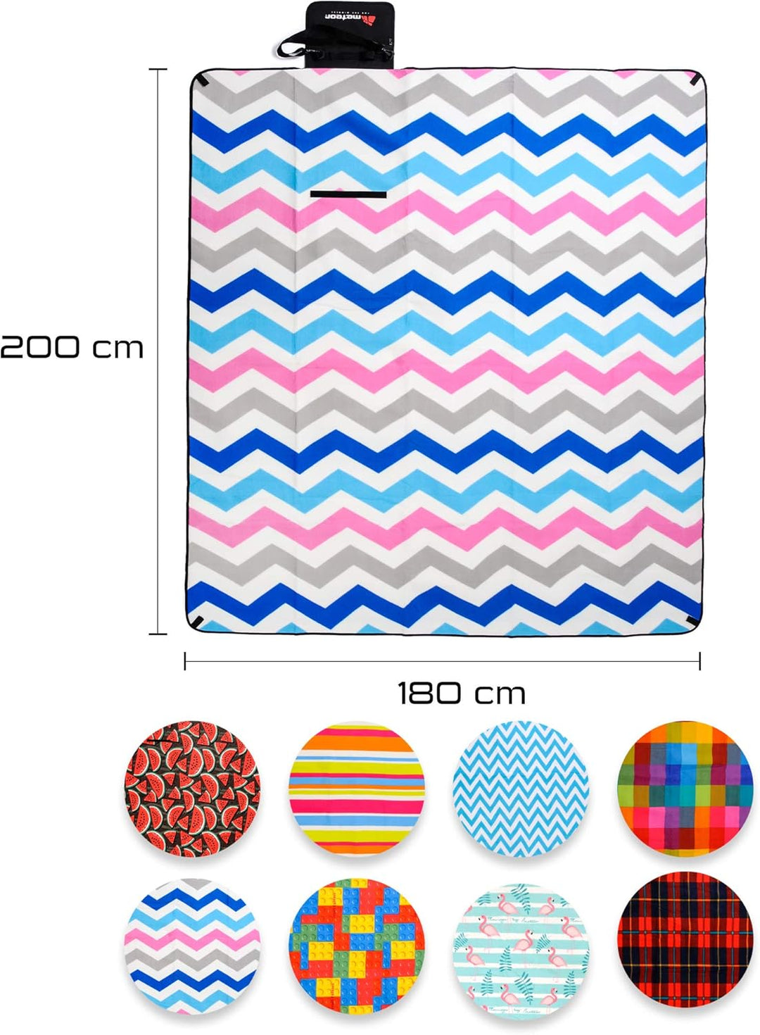 meteor Picknickdecke Stranddecke wasserdichte sanddichte tolle Picknick-Matte Fleece Draussen Decken