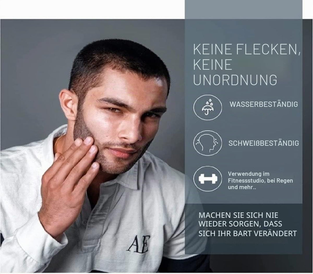 VOID Homme Bart stift (Hellbraun) Herren Bartfüller und Bartstift, Bart Farbe und Bartfüller zum Fül