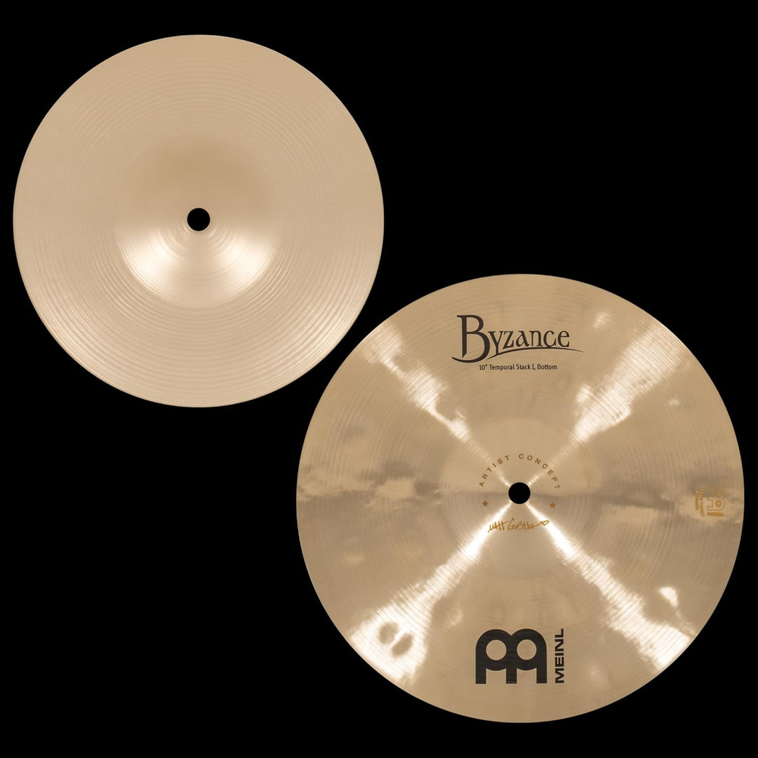 Meinl Cymbals Artist Concept Models Matt Garstka Temporal Stack 1 - 8/10 Zoll (Video) Trash Stack Sc