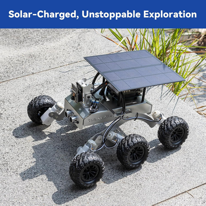 SUNFOUNDER GalaxyRVR Mars Rover Kit, Smartes Video-Roboterauto-Kit kompatibel mit Arduino mit ESP32