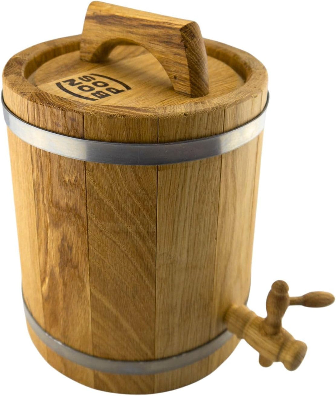 Waldmeister Eichenfass 10L - Holzfass stehend - Weinfass geölt - Whiskyfass
