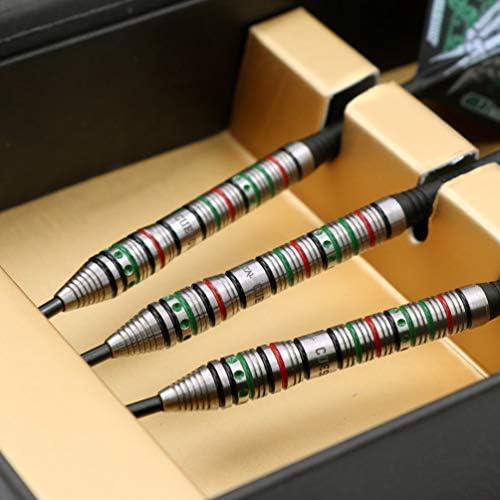 CUESOUL Jazz-Metal 21/23 / 25g Stahlspitze 90% Wolfram Dart Set mit integrierten ROST Flights CSJM-J
