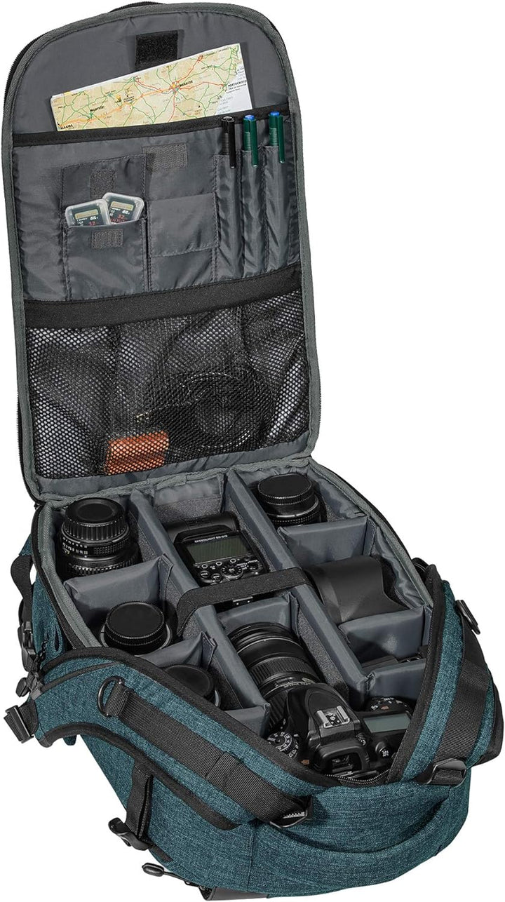 PEDEA SLR-Kamerarucksack Fotorucksack mit Displayschutz für Olympus E-M10, E-M5 Mark II, Pen E-PL8 E