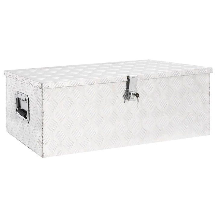 vidaXL Aufbewahrungsbox Aluminiumkoffer Aluminiumbox Lagerbox Lagerkiste Transportkoffer Transportki