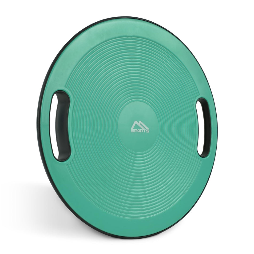 MSPORTS Balance Board Premium 40 cm Durchmesser inkl. Übungsposter und Work Out App GRATIS - Therapi