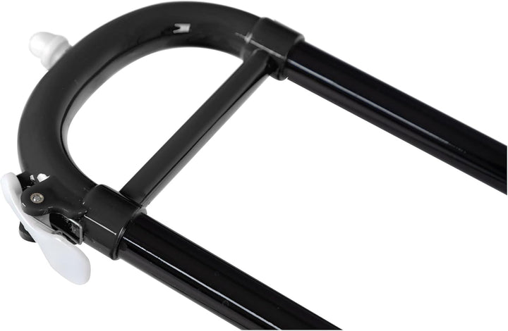 Classic Cantabile MardiBrass ABS Kunststoff Quart-Posaune - Bb/F-Stimmung - Fiberglas-Zug - 850g lei