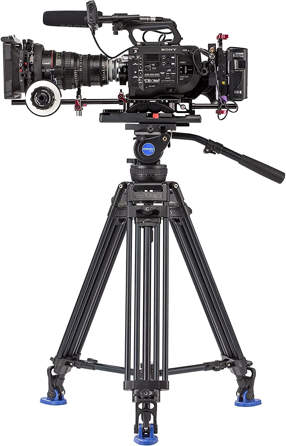 Benro BV10 Tandem Bein-Stativsatz Aluminum Tandem Leg Tripod Kit BV10, Aluminum Tandem Leg Tripod Ki