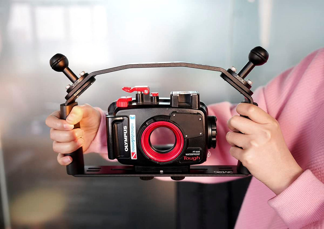 nitescuba Unterwasserkamera Griff Halterung Griff für GoPro Hero Unterwasser kameragehäuse Aluminium