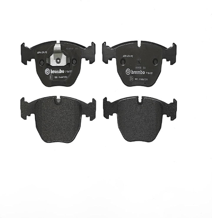 Brembo P 06 021 Bremsbelagsatz, Scheibenbremse - (4-teilig)