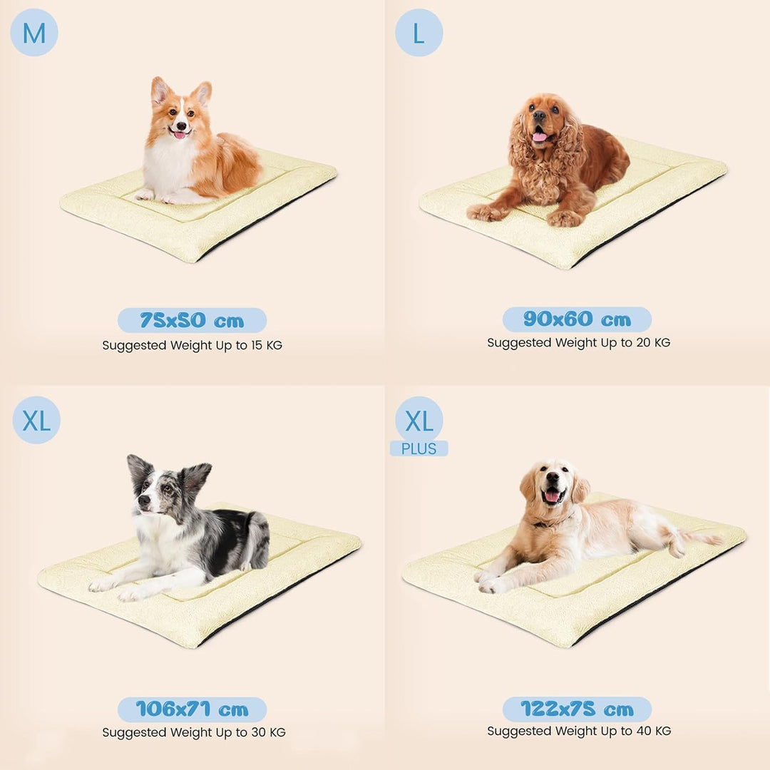 Baodan Hundebett Grosse Hunde, Hundekissen Waschbar Dog Bed - 106x71 cm Superweich Katzenbett mit Ru