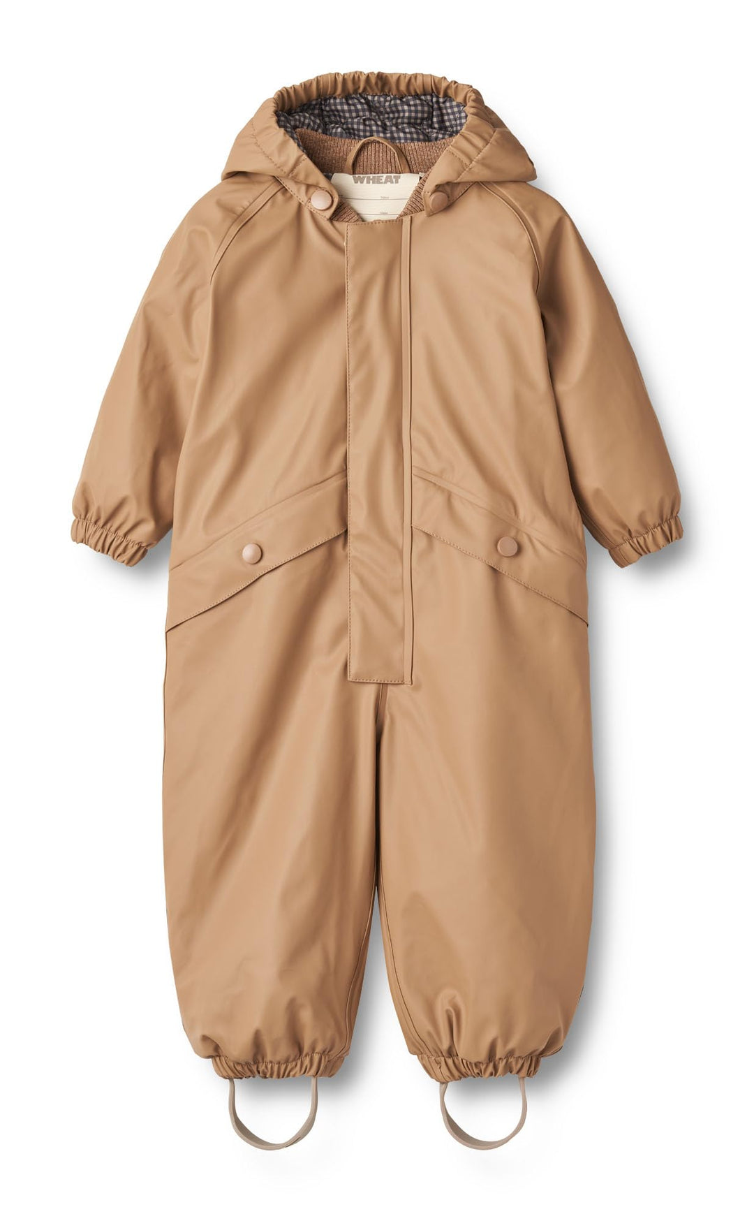 Wheat Unisex Kinder Thermo Regenanzug Aiko Grs Zertifiziert Schneeanzug 80 3305 Cappuccino, 80 3305
