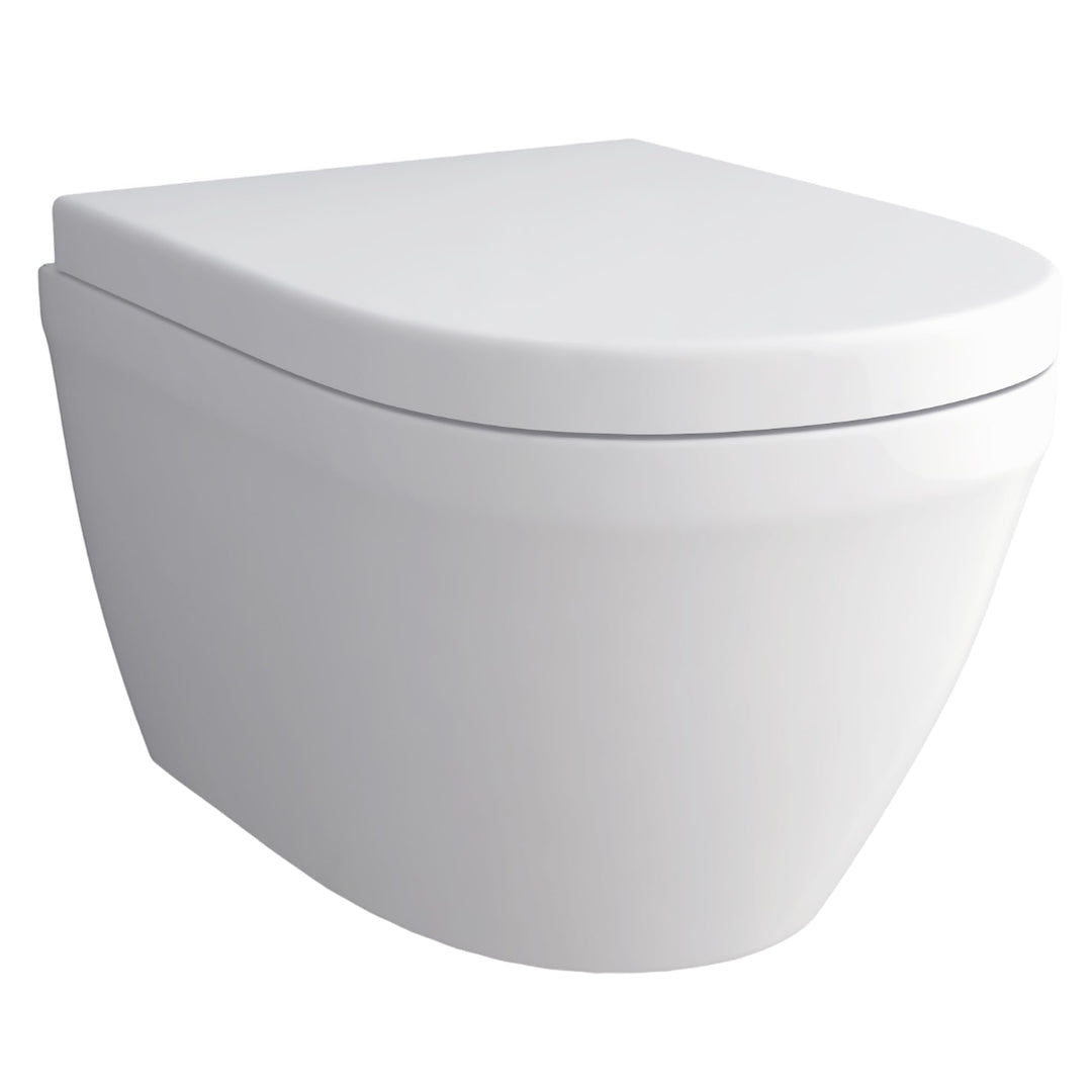 Alpenberger Dusch WC | Toilette mit Intimdusche | Wand WC mit Bidet Funktion | Hänge WC Spülrandlos