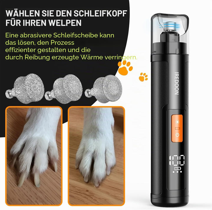 IREDOON Ersatzkopf für Krallenschleifer, passend für viele Marken 3er-Pack | Krallenschleifer Ersatz