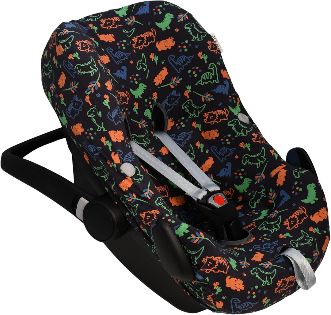 JYOKO KIDS Bezug für Autositz kompatibel mit Pebble Maxi Cosi Pebble Pro I-Size, aus Baumwolle (Happ