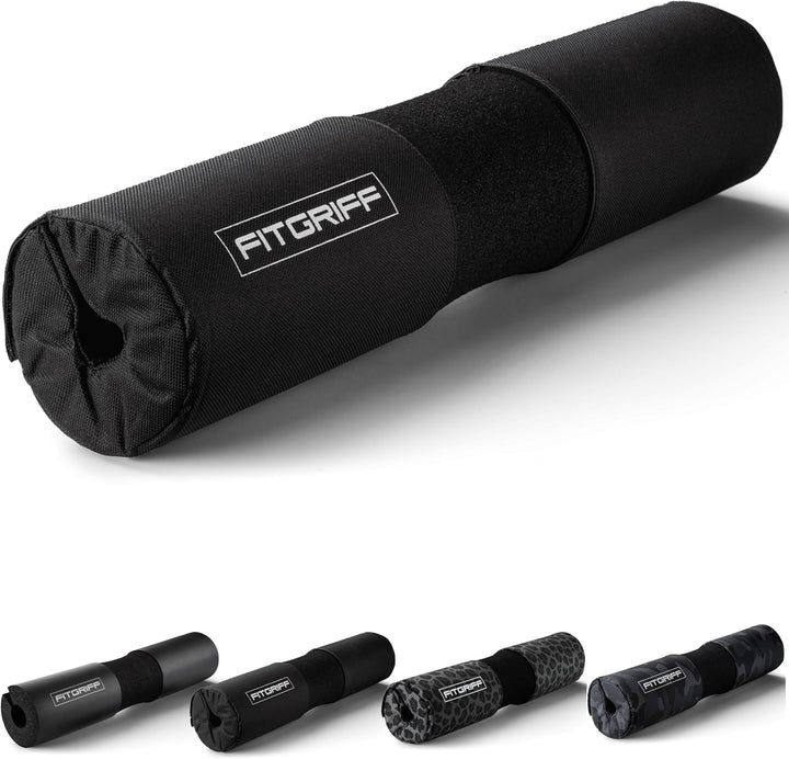 Fitgriff® Langhantel Polster, Hip Thrust Pad mit Klettverschluss - Hantel Nackenpolster - Polsterung