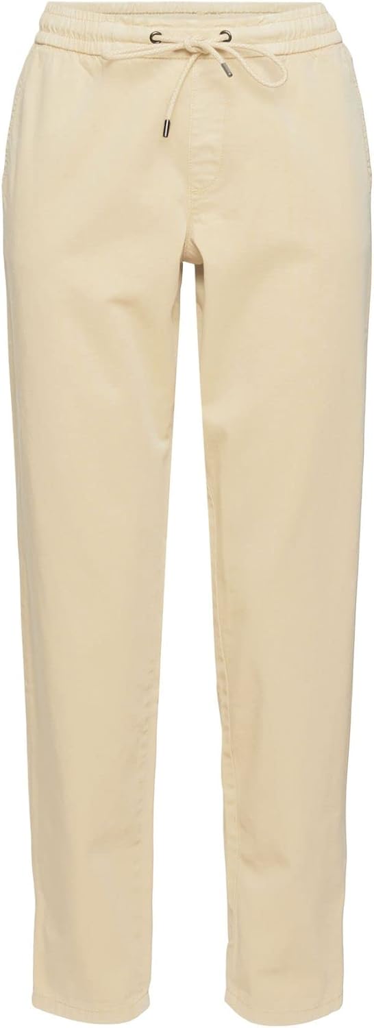ESPRIT Hose mit Kordelzugbund aus Pima Baumwolle 32W / 30L Sand, 32W / 30L Sand