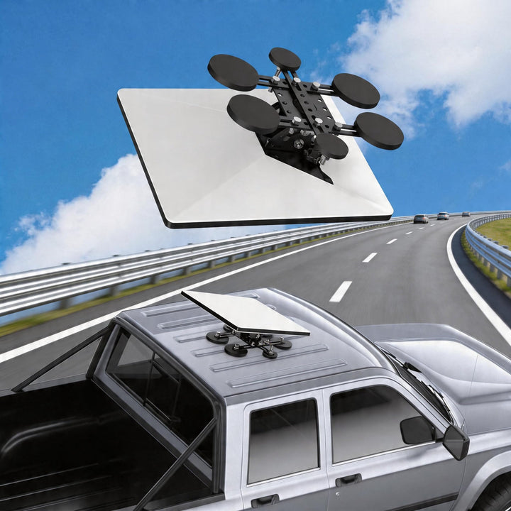 Autohalterung für Starlink Mini, Autodachhalterung mit starker Haltekraft für Metalldach, tragbares