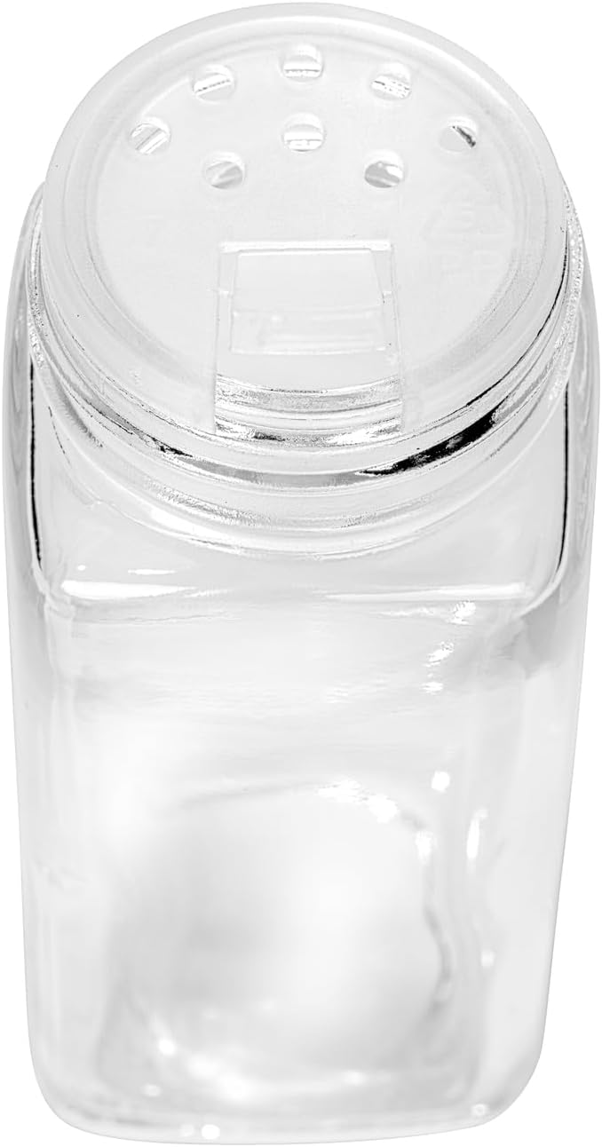 WENKO Gewürzstreuer Mod. Anni Glas-Gewürzstreuer 12er Set mit FSC Bambus Deckel für nachhaltige Küch