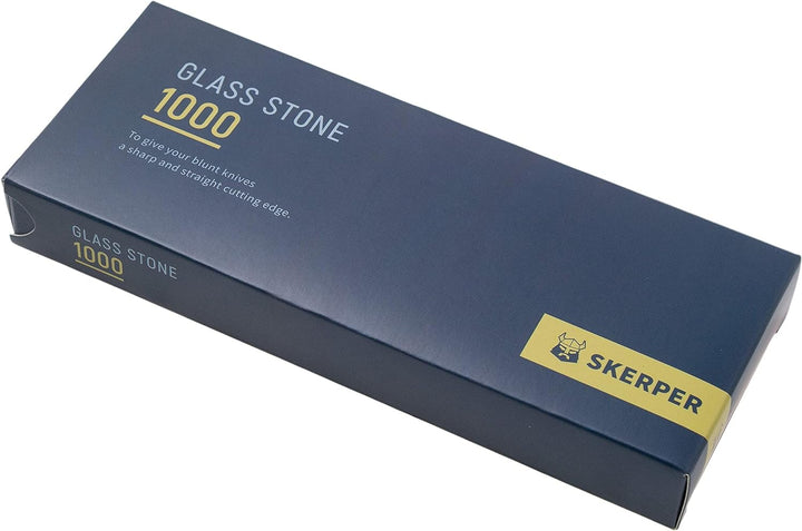 Skerper Glass Stone Schleifstein SVGS1000 Körnung 1000 Schleifstein zum Schleifen und Scharf Behalte