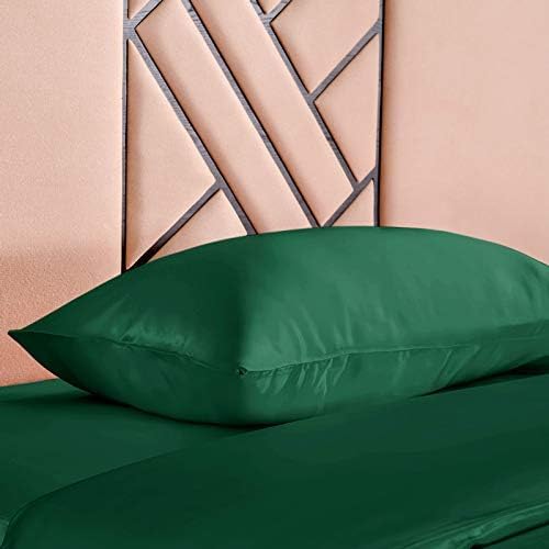 THXSILK 100% 19 Momme Seide Kissenbezug Kissenhülle mit Reissverschluss - Seide Kissen Bezug - Super