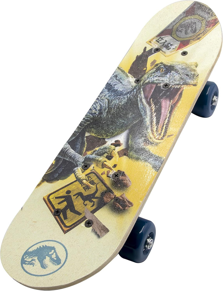 Joy Toy - Jurassic World Dominion Mini Skateboard aus Holz 43x12x8 cm, gross