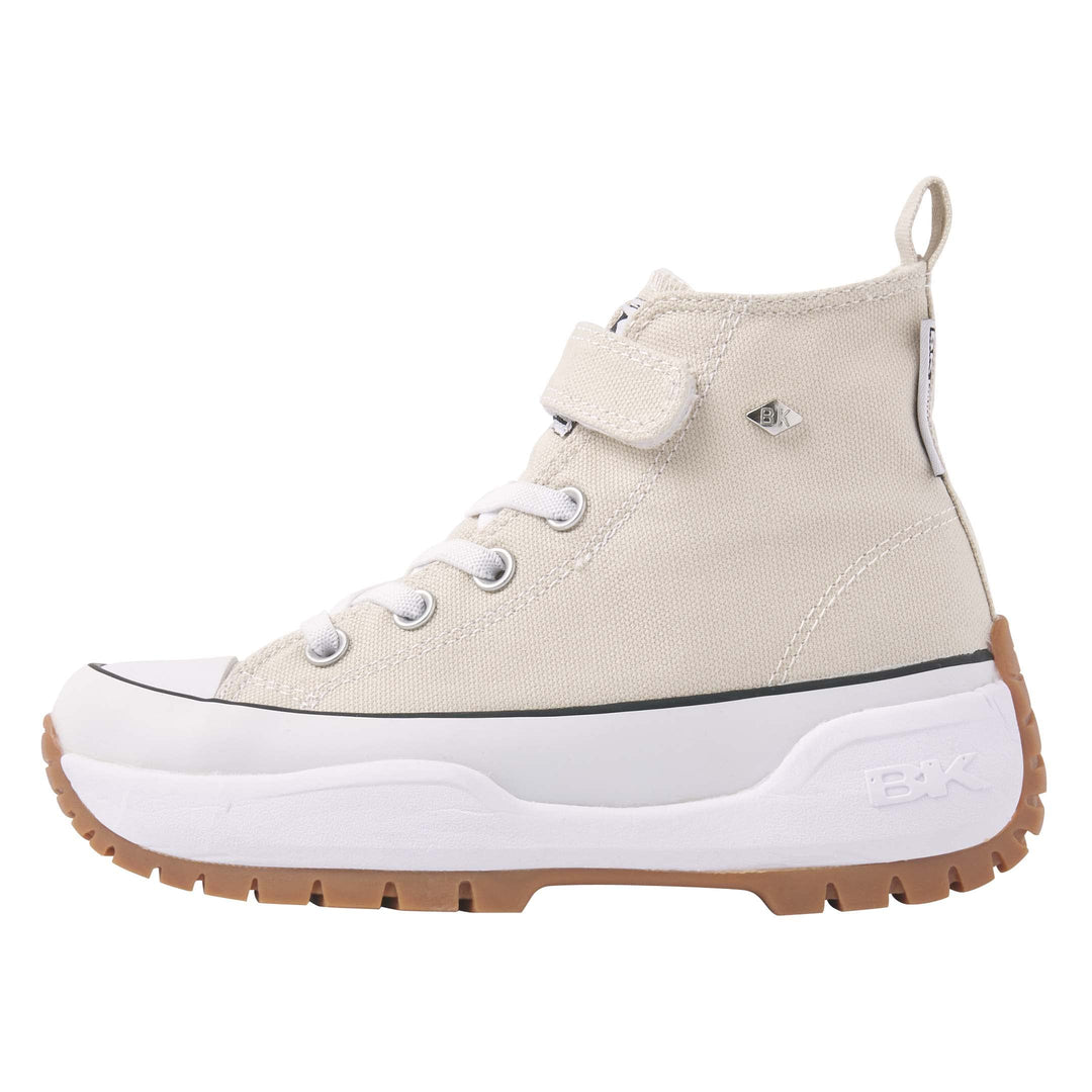 British Knights Mädchen Kaya Mid Fly Sneaker 31 EU Beige, 31 EU Beige