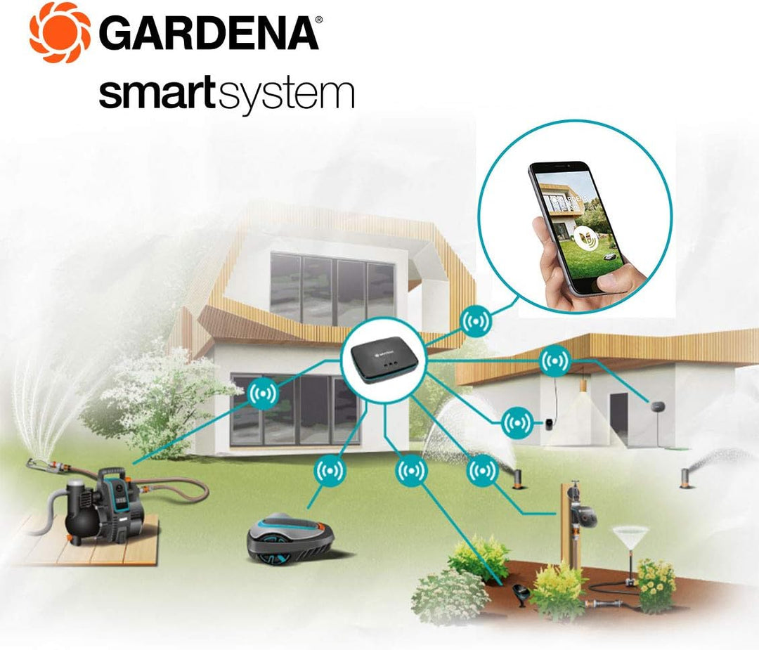Gardena smart Sensor: misst Bodenfeuchte, Lichtstärke, Aussentemperatur per smart App für iOS und An