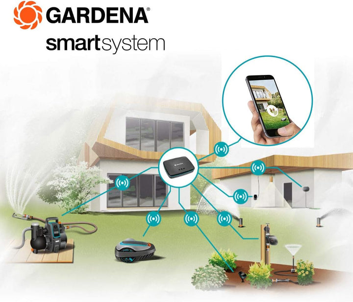 Gardena smart Sensor: misst Bodenfeuchte, Lichtstärke, Aussentemperatur per smart App für iOS und An
