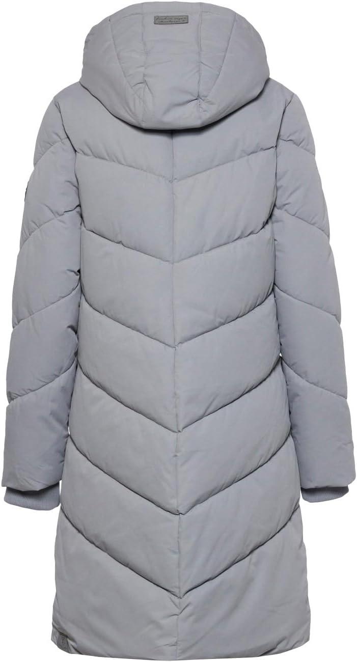 Ragwear Damen Steppmantel Rebelka M 3003 light grey, M 3003 light grey