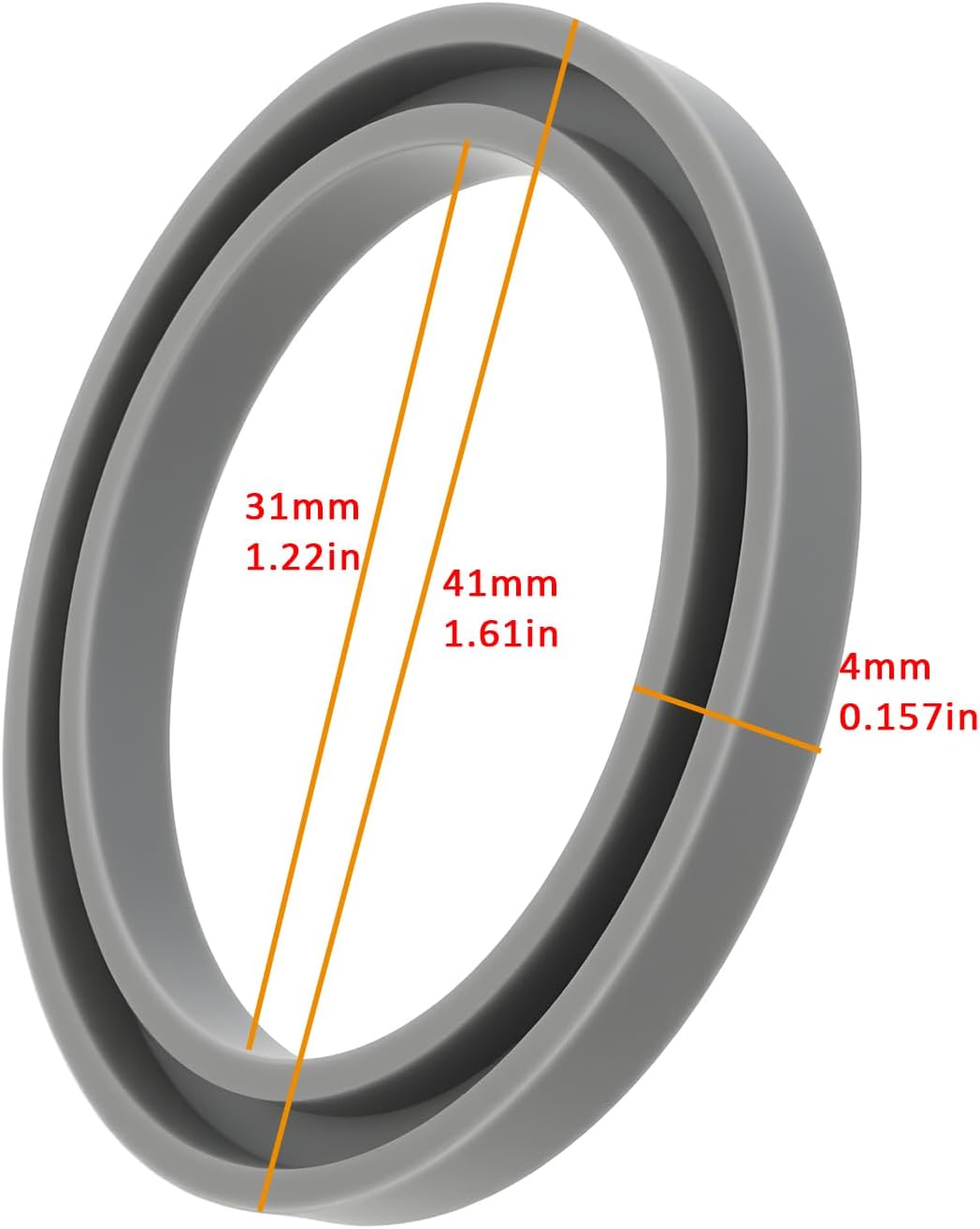2 Stück Spülmaschinen-Gummidichtung Klarspüler 41x31x4 Mm 00166625 Kompatibel mit Bosch Kompatibel m