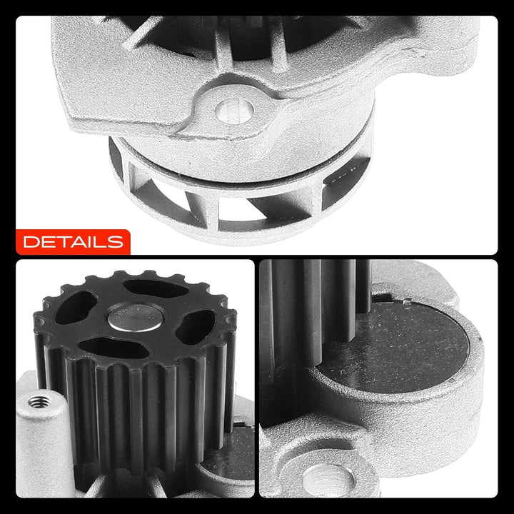 Frankberg Wasserpumpe Wasserumwälzpumpe Kompatibel mit A2 8Z0 1.2L 1.4L 2000-2005 A3 8P1 8P7 8PA 1.9