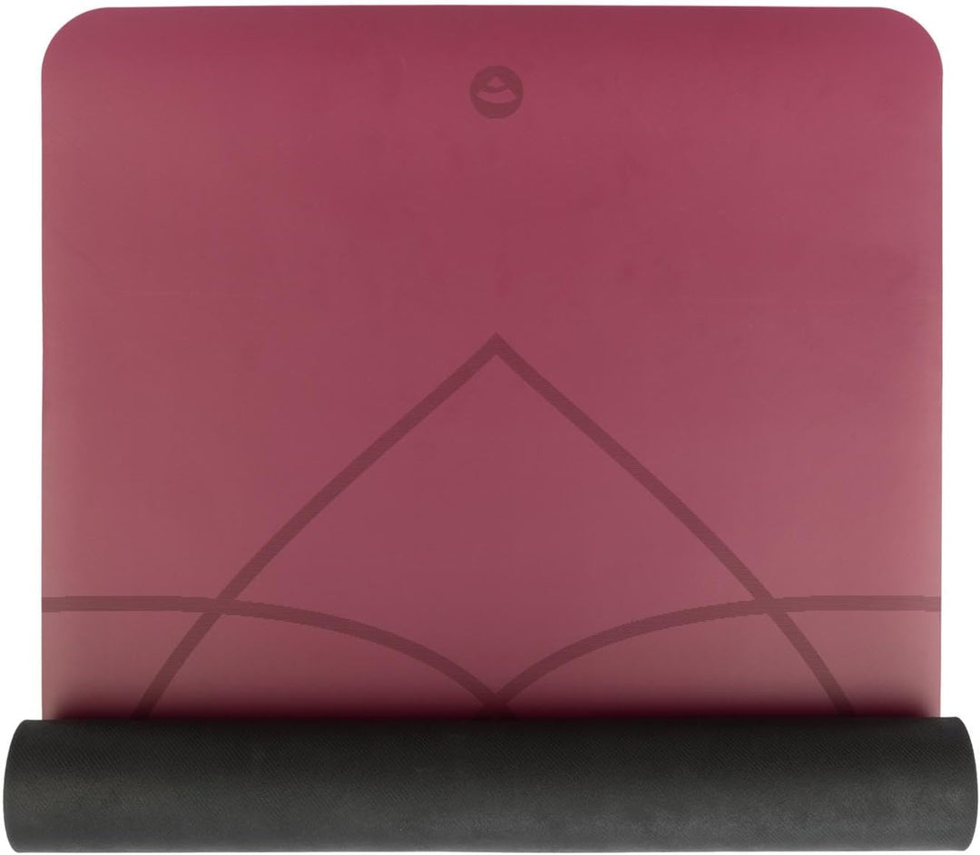 Bodhi Yogamatte Phoenix | Rutschfest & Schadstofffrei | Matte aus Naturkautschuk mit PU-Beschichtung