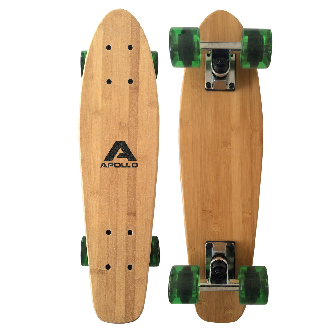 Apollo Fancy Skateboard, Vintage Mini Cruiser | Komplett, 22.5inch | Mini-Board mit Holz Deck | Mini