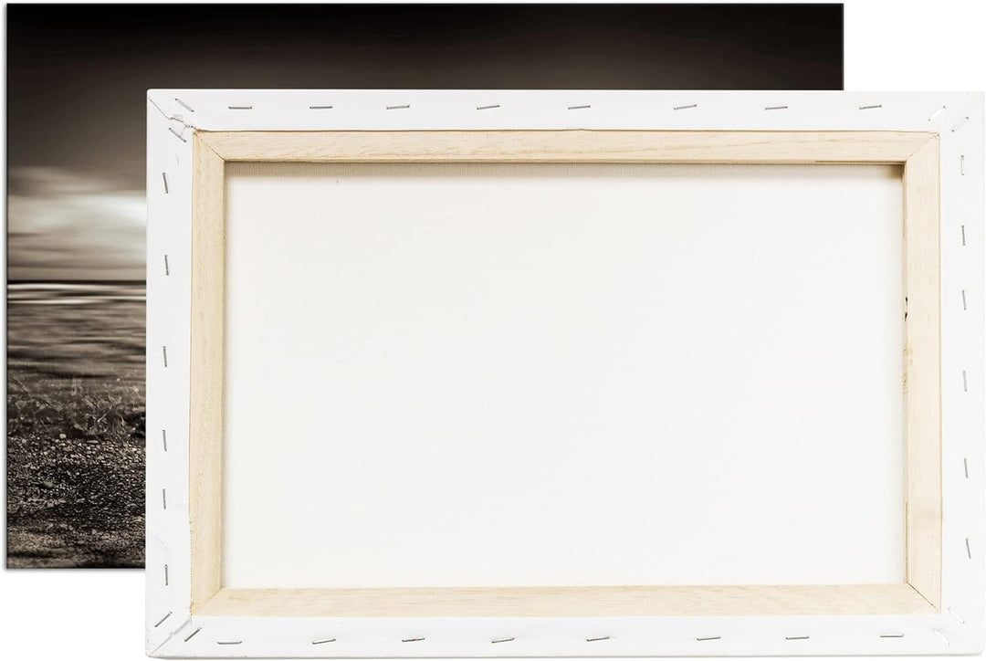 deyoli zauberhafte Löwenfamilie Format: 80x60 als Leinwandbild, Motiv fertig gerahmt auf Echtholzrah